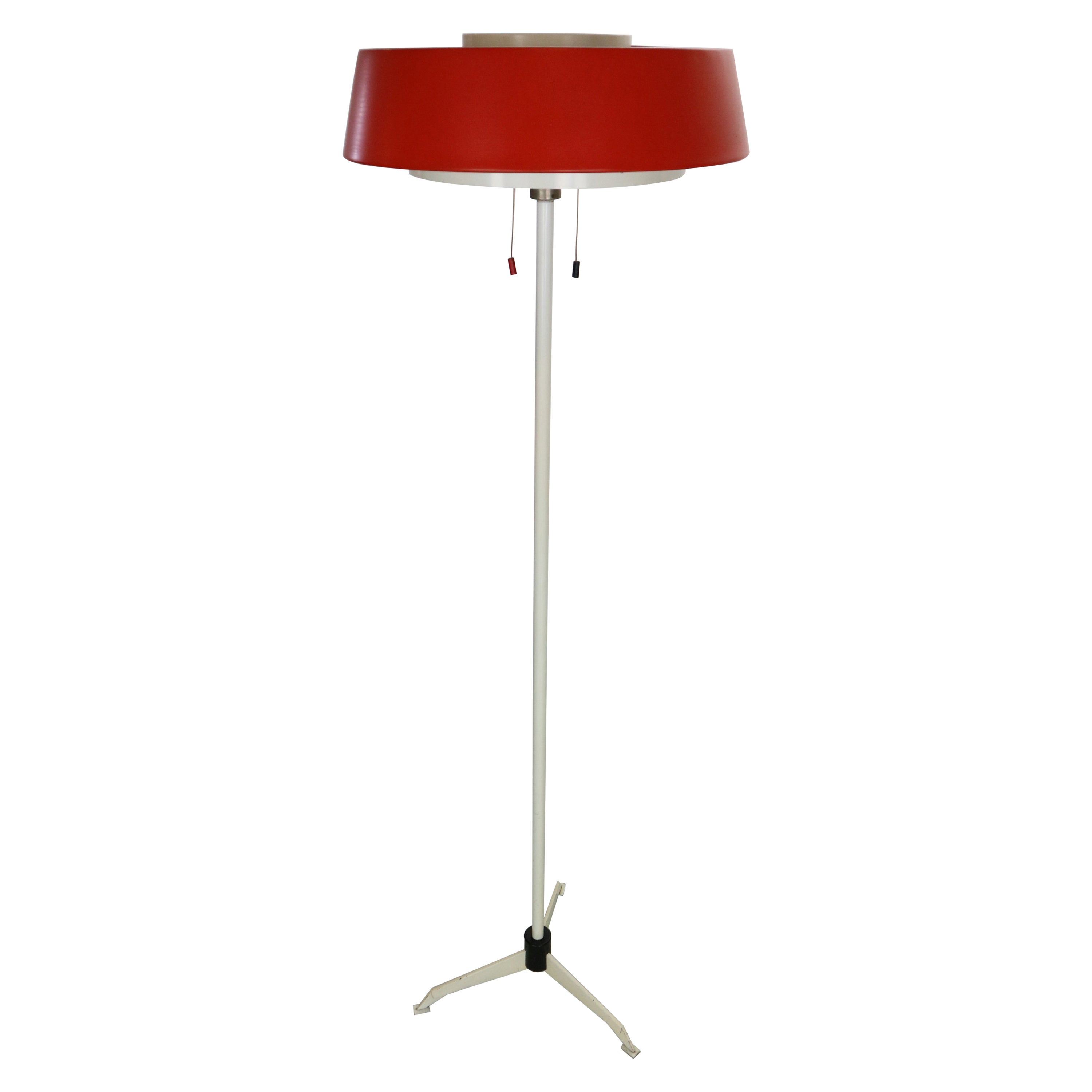 ST 7128 Floor Lamp by Niek Hiemstra for Evolux, Netherlands, 1950s