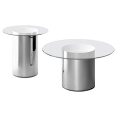 Set of Two 2001 Side Tables by Ramon Úbeda and Otto Canalda for BD