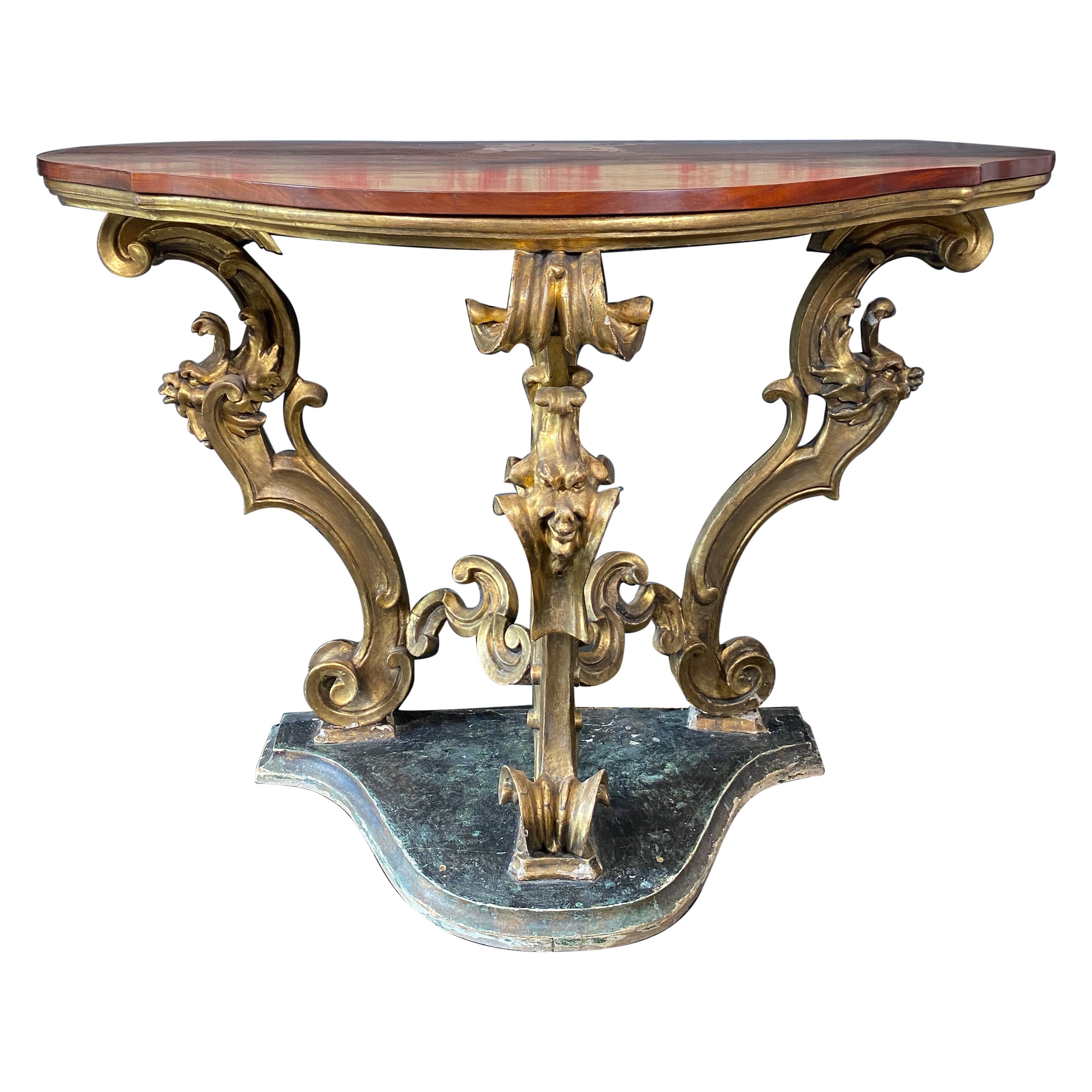 French Empire-Style Console Table, Circa 1890