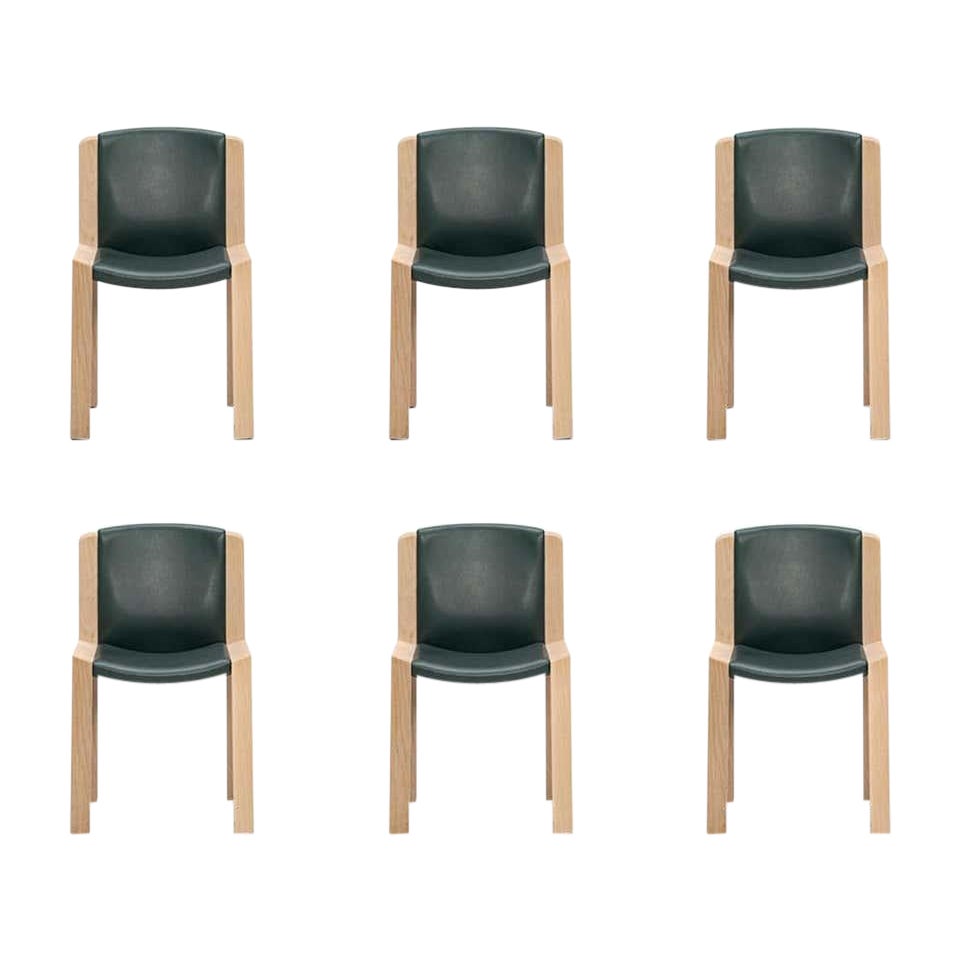 Set of Six Joe Colombo 'Chair 300' by Karakter For Sale at 1stDibs
