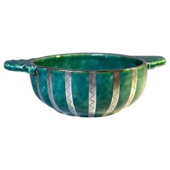 Tasse Loving Cup de Wilhelm Kage, Argenta, Gustavsberg, Suède, années 1960