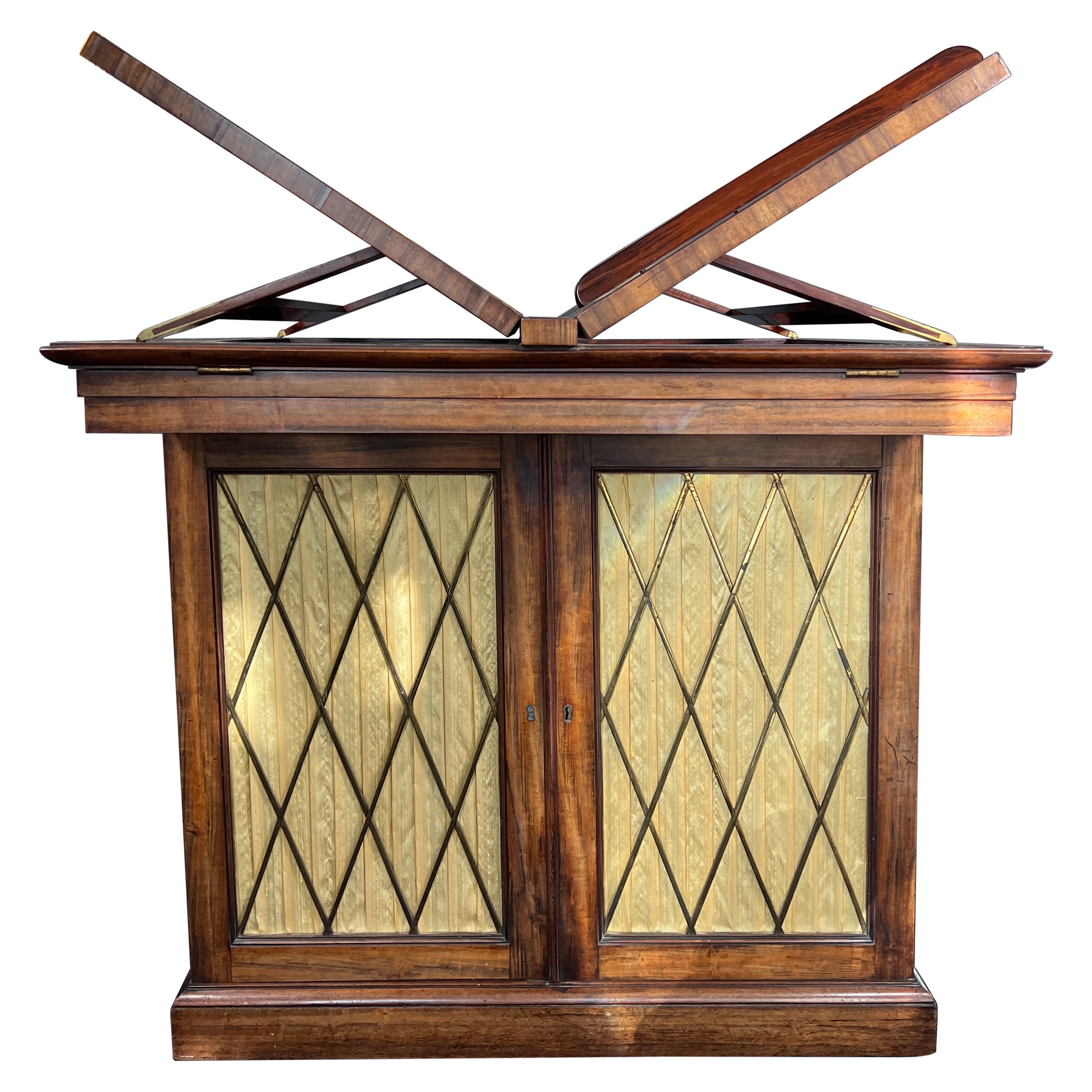 Very Large Trevor Page and Co Brass and Mahogany Display circa