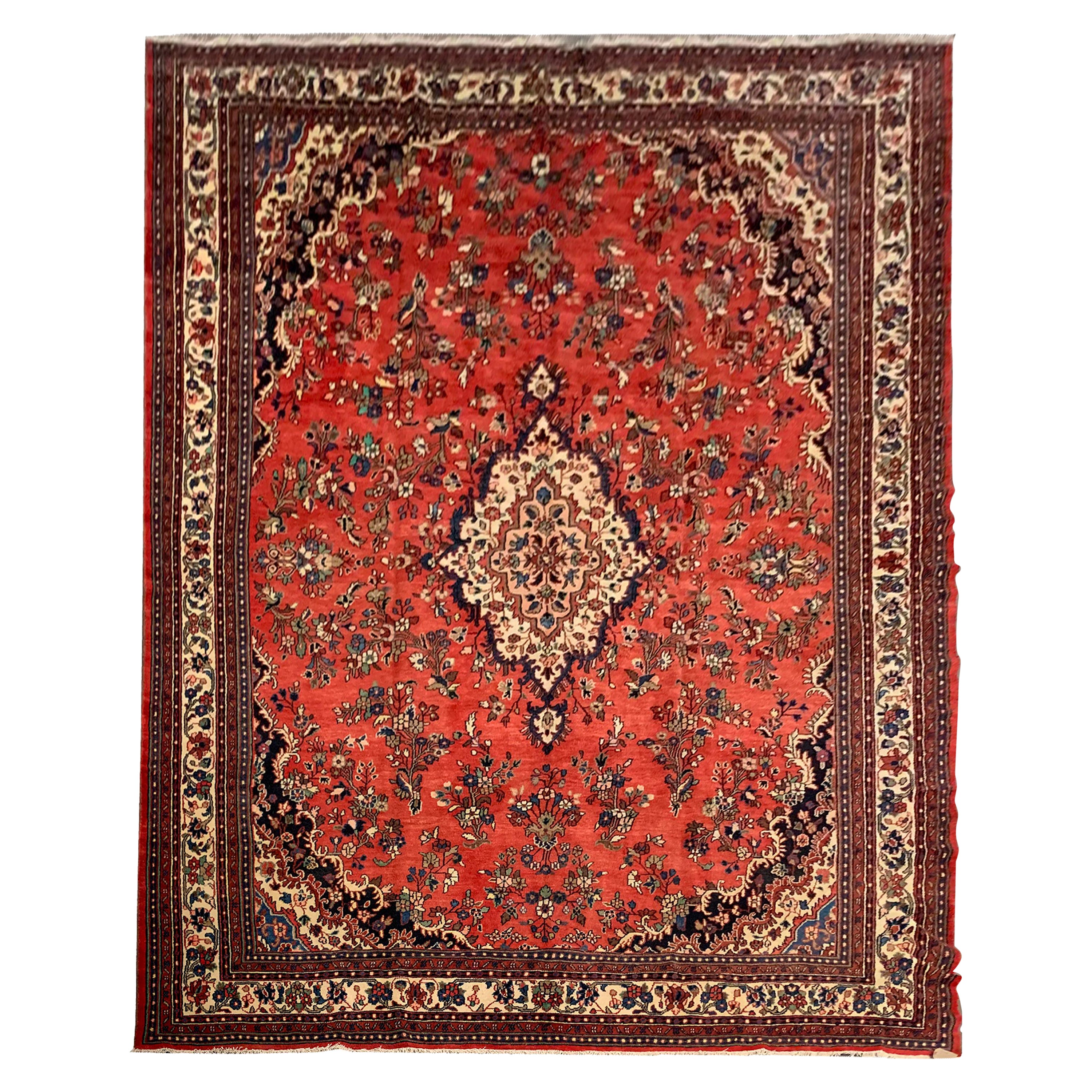 Vintage Traditional Floral Antique Designer Inspired Rug Carpet 