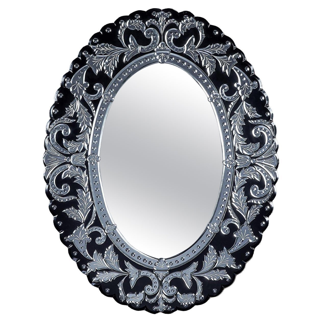 San Zuanne Murano Glass Mirror