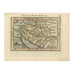 Carte ancienne de Perse, de Géorgie et du Kazakhstan par Bonne, vers 1780