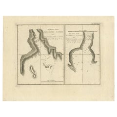 Antique Map of Port Pallisers by Cook, 1803
