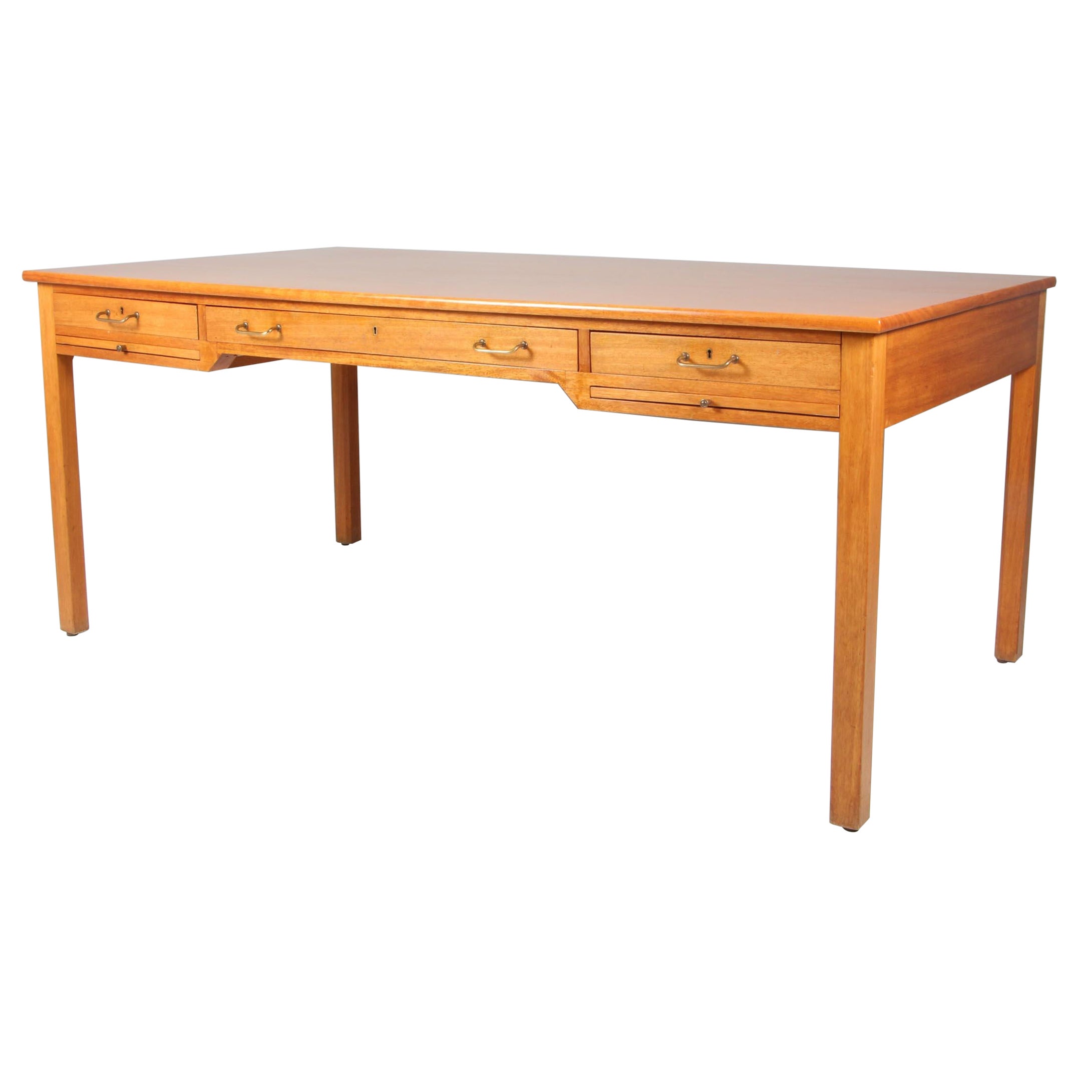 Kaare Klint Desk of Mahogany, 1940s, Rud Rasmussen