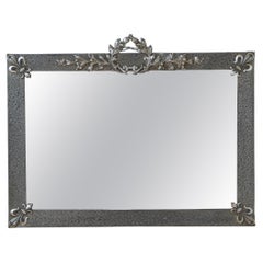 Antique Arts and Crafts Wall Mirror