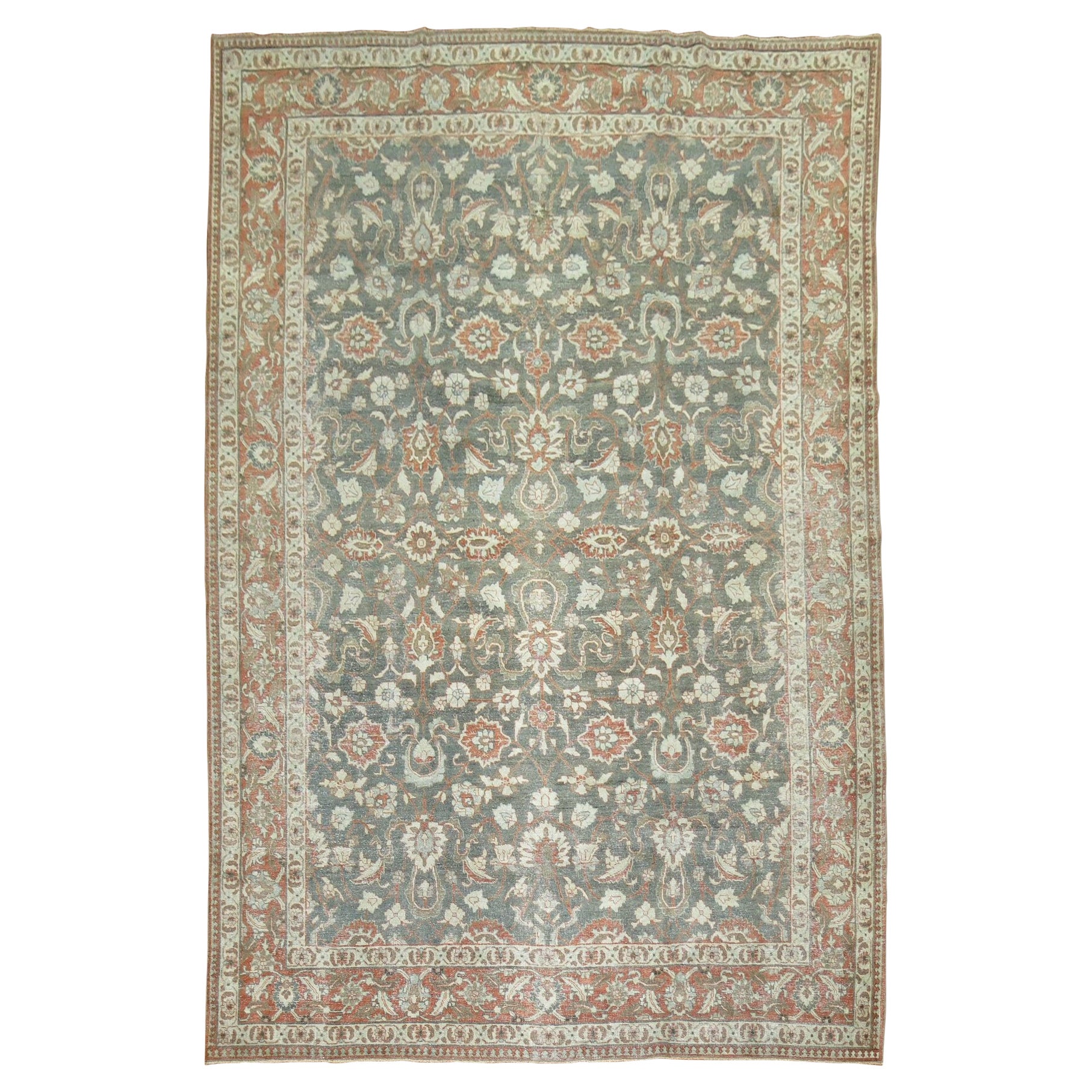 Antique Persian Tabriz For Sale