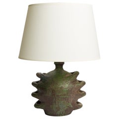 Green Ceramic Table Lamp