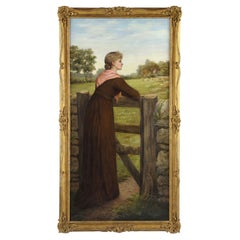 Georgina F. Terrell 'nee Koberwein', "Portrait of Lady", 1876-1903