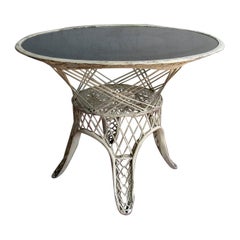 1980s Resin Garden Table