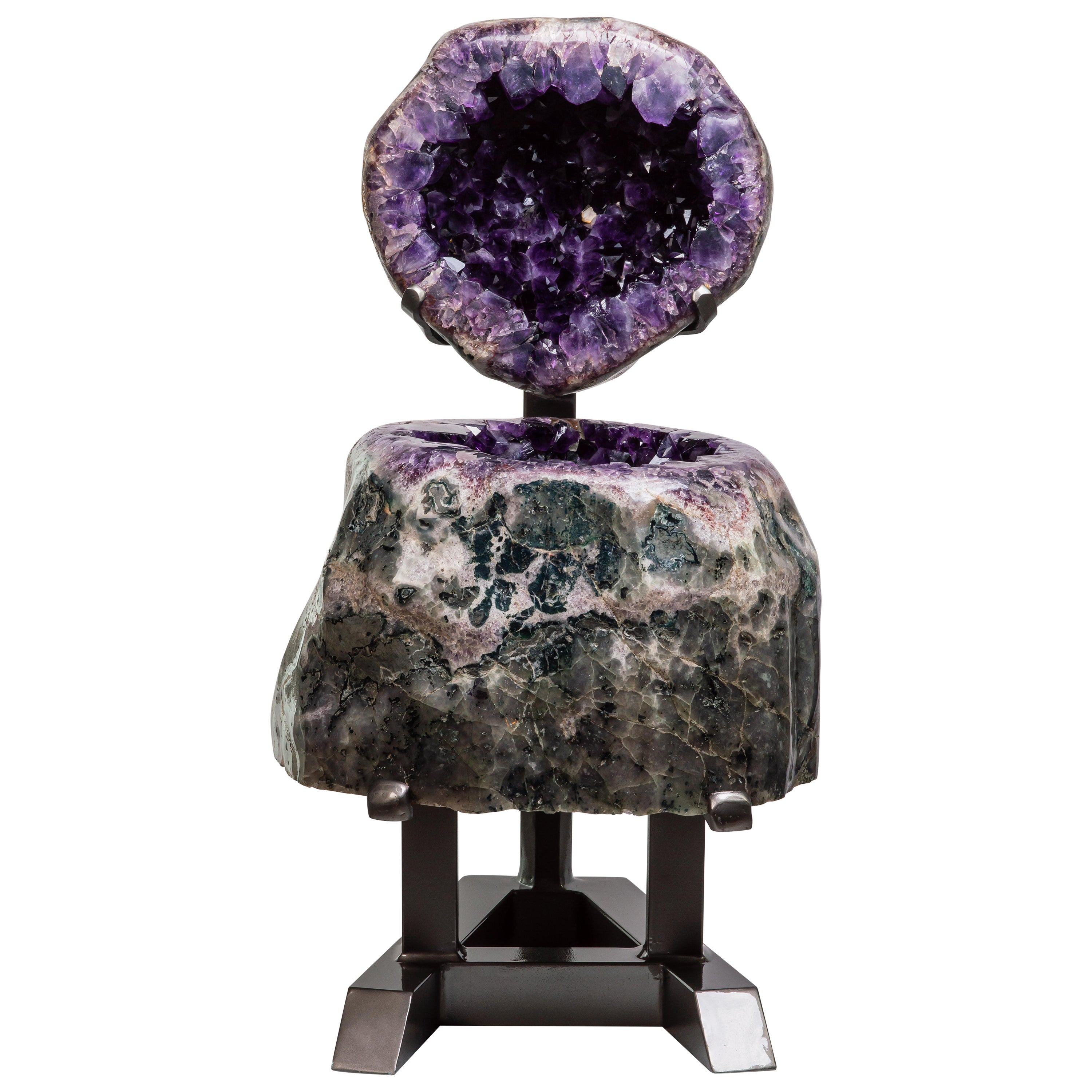 Amethyst “Jewellery Box” Formation For Sale