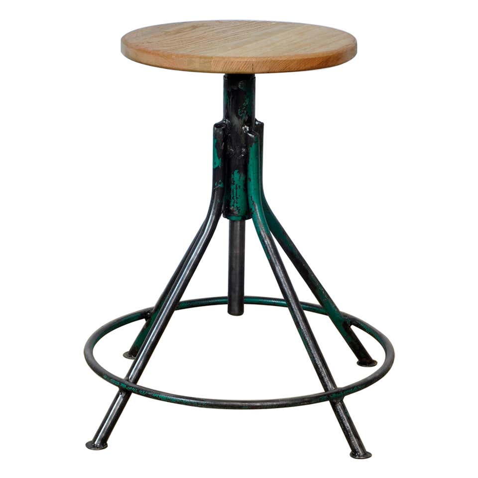 Cal Style Stools 1960's Cal-Style Swivel Stools For Sale at 1stDibs