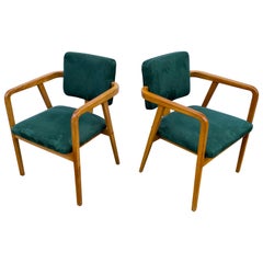 George Nelson for Herman Miller Pair of Armchairs