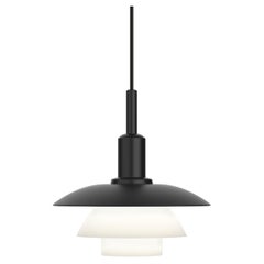 Poul Henningsen 'PH 3/3' Opaline Glass and Metal Pendant Lamp for Louis Poulsen