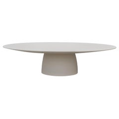 Table à manger à piédestal pour l'extérieur