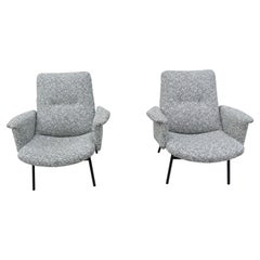 1950s Vintage SK660 Armchairs by Pierre Guariche a Pair