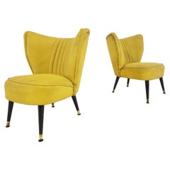 Pair of Mid Century Cocktail Chairs, 1960s