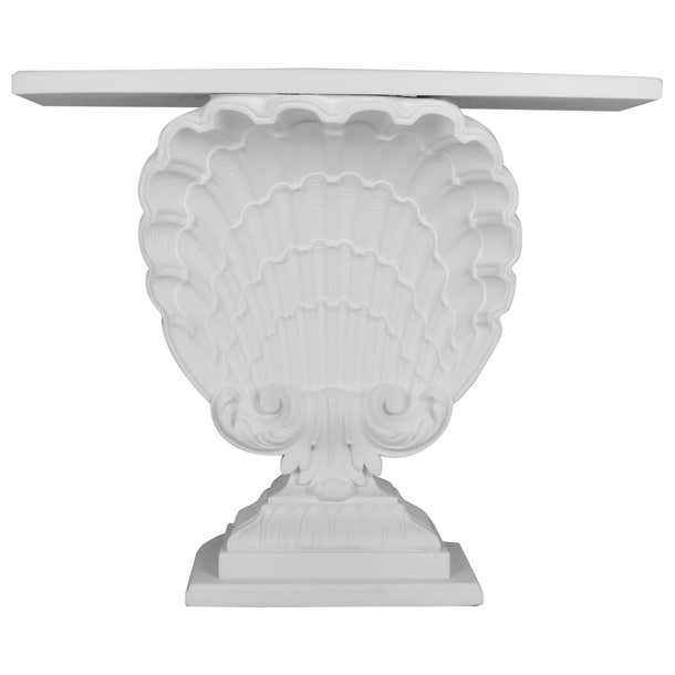 Shell-Form Console by Grosfeld House, USA, Circa 1950s For Sale at 1stDibs