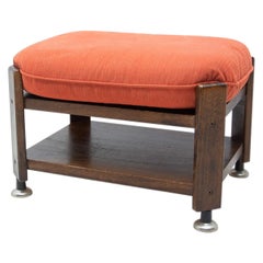 Vintage Beechwood Stool or Side Table, 1980´s