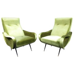 Vibrant Italian Style Lounge Chairs