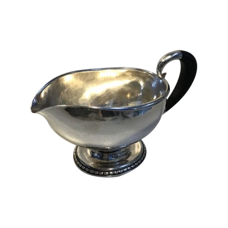 Georg Jensen Sterling Silver Sauce Pitcher No. 290B For Sale