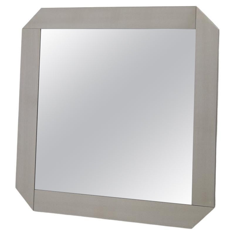 Vintage Square Mirror by Vittorio Introini for Residence Vips