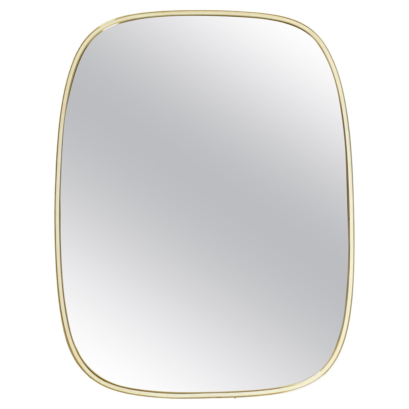 Extraordinary Large, Heavy Italian Mid Century Wall Mirror with an ...