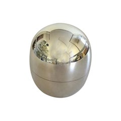 Georg Jensen Sterling Silver Piet Hein Egg / Box No 1147A