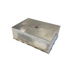 Georg Jensen Sterling Silver Cigar Box/Humidor No 329A