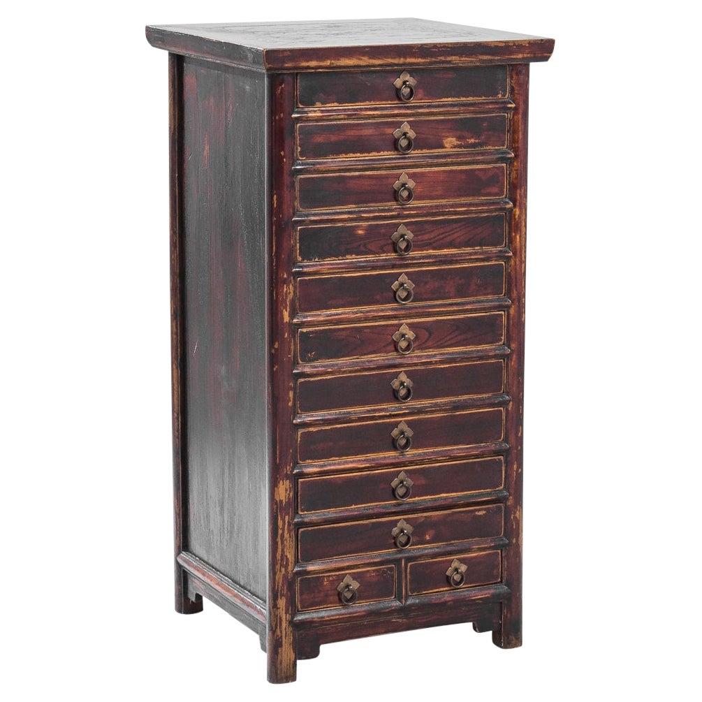Antique Chinese Wooden Chest of Drawers For Sale