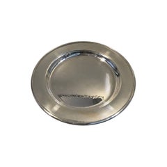 Set of 5 Georg Jensen Sterling Silver Charger Plates No 210 F
