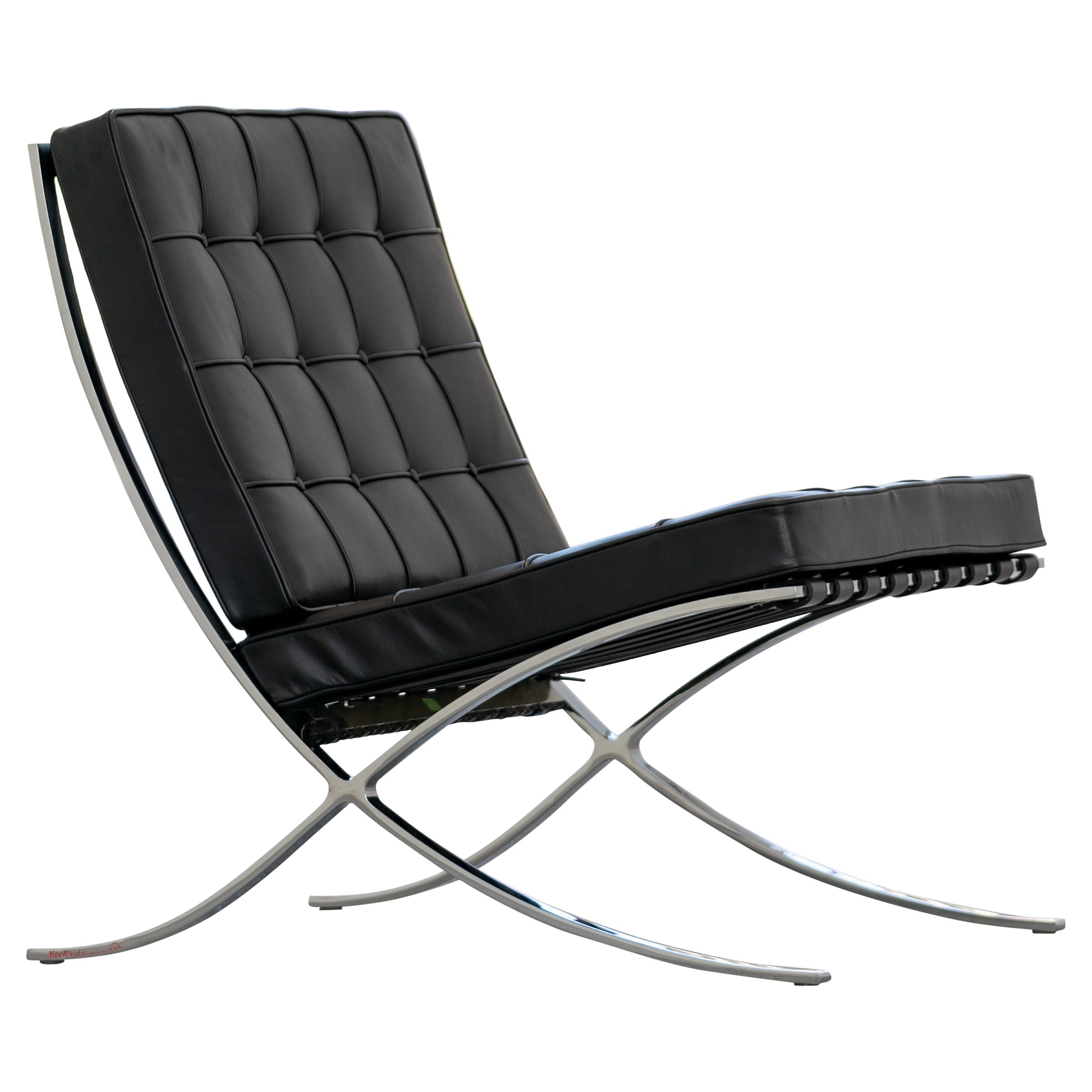 L. Mies van der Rohe, Barcelona Chair, 1962 Edition by Knoll International