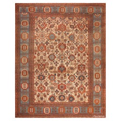 Nazmiyal Collection Antique Persian Bakshaish Rug. 12 ft x 15 ft 3 in