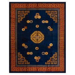 1920s Chinese Art Deco Carpet ( 9' 2''x 12' - 280 x 365 cm )