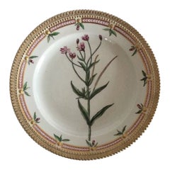 Royal Copenhagen Flora Danica Lunch Plate No 3550 Rare Arnold Krog 1904-1908