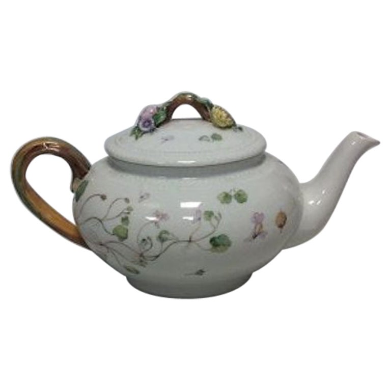 Exhibition Model Royal Copenhagen Flora Danica Tea Pot with Lid No. 3631 / 143