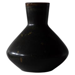 Carl-Harry Stålhane, Unique Sizable Vase, Glazed Stoneware, Rörstands, 1960s