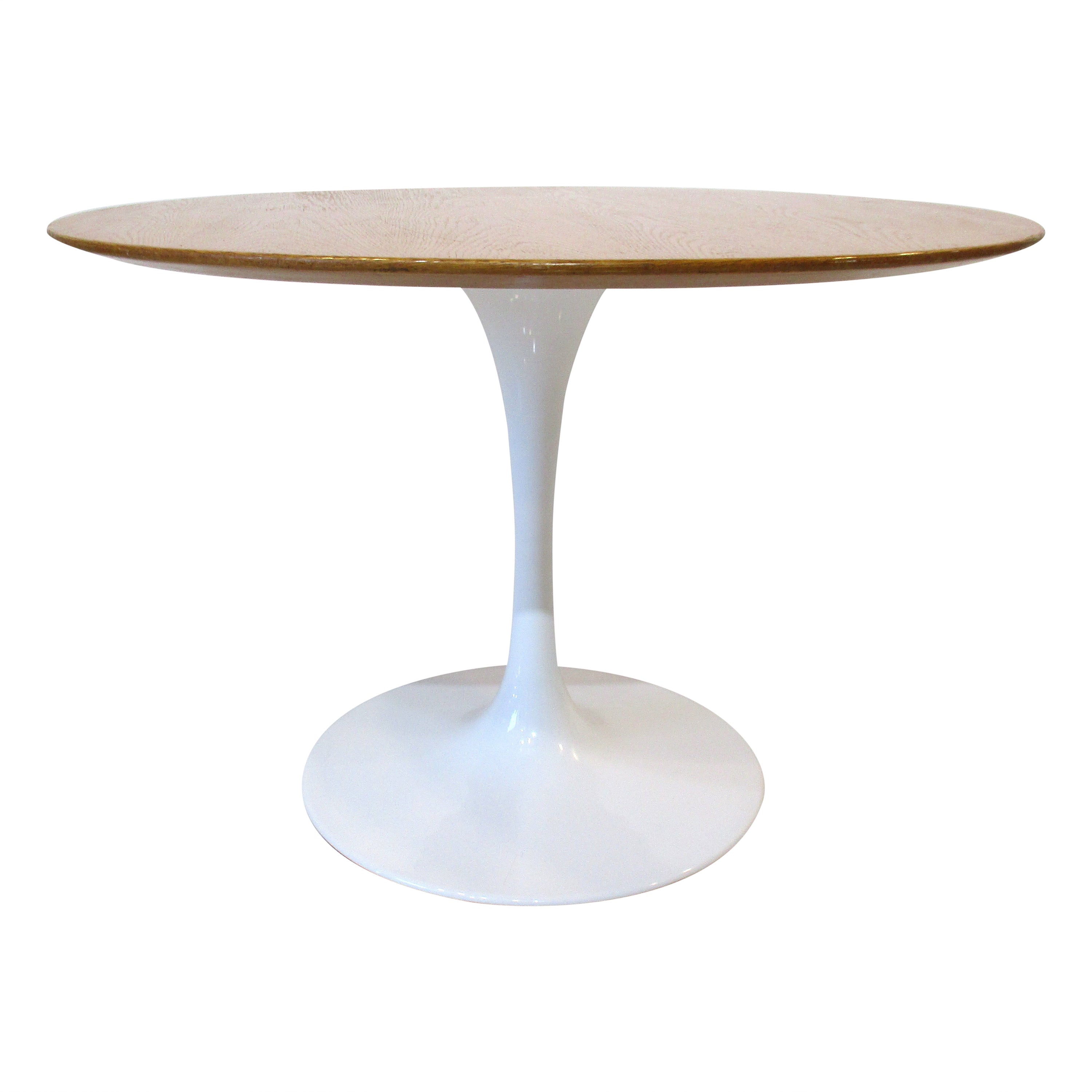 Eero Saarinen Oak Tulip Table for Knoll International