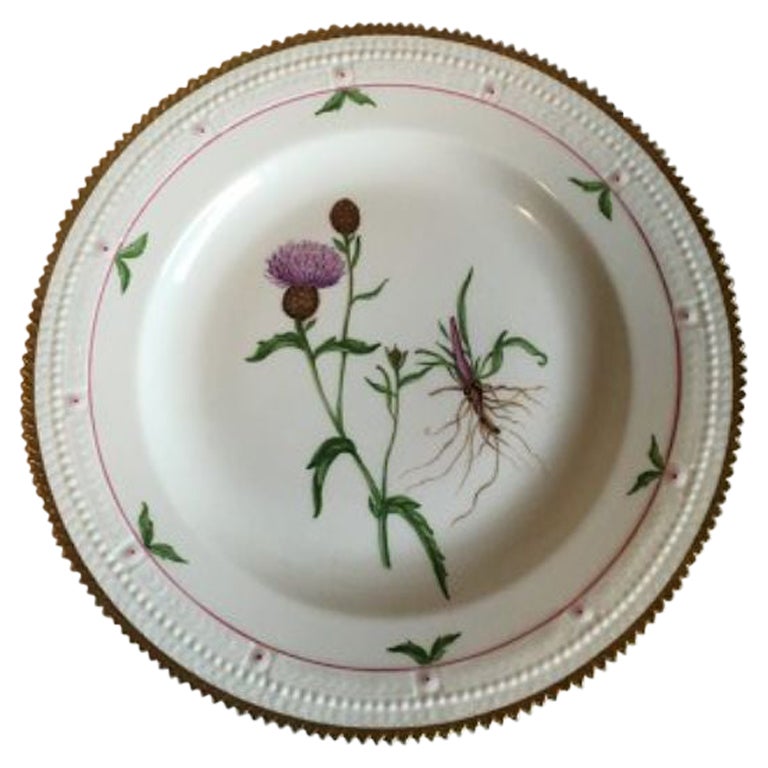 Royal Copenhagen Flora Danica Dinner Plate No 735/3549 For Sale