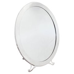 Sterling Silver Art Deco Vanity Mirror