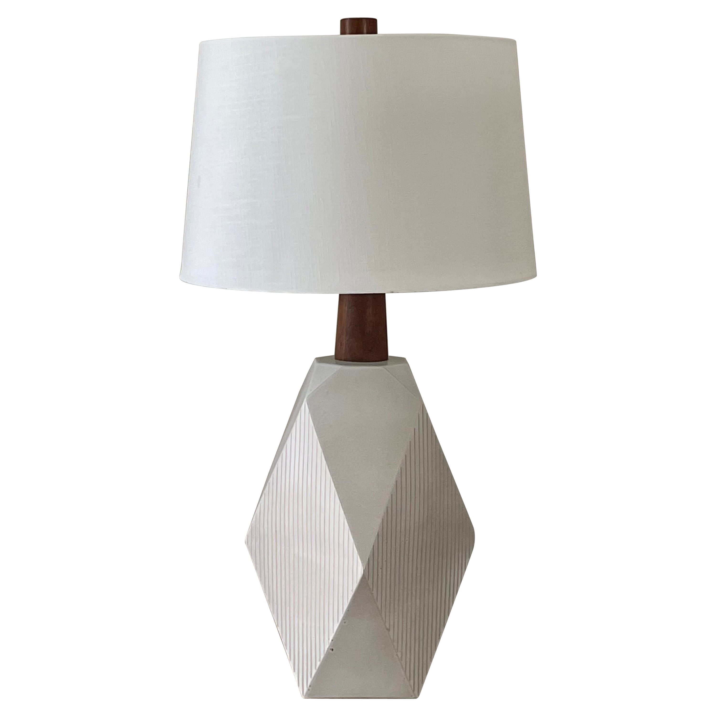 Rare Geometric Martz Table Lamp by Jane and Gordon Martz For Sale