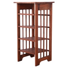 Antique Mission Oak Arts & Crafts Bookshelf, Circa 1920s