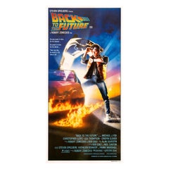 'Back to the Future' Original Vintage Australian Daybill Movie Poster, 1985