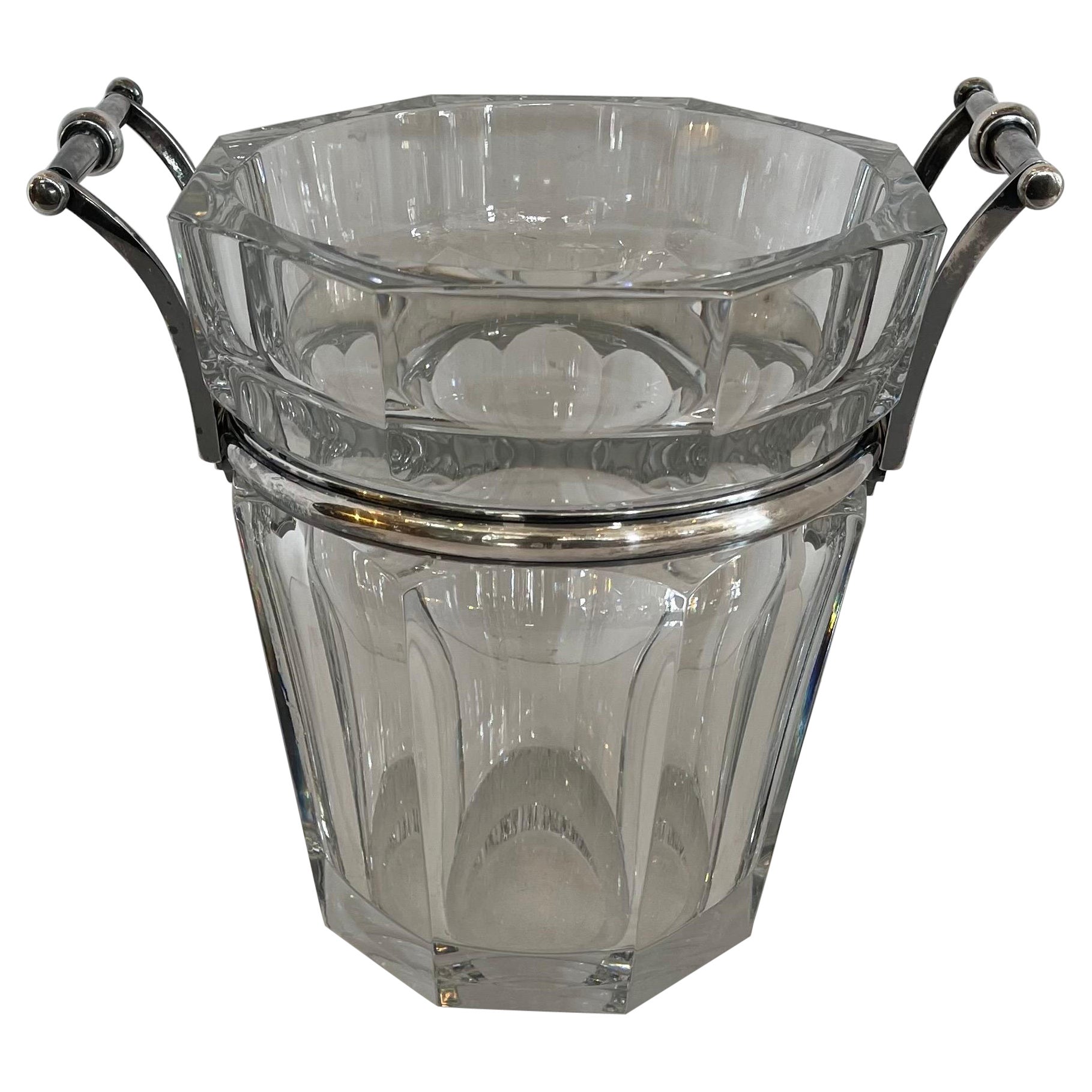 Modern Baccarat Moulin Rouge Harcourt Crystal Champagne Cooler Ice Bucket Vase
