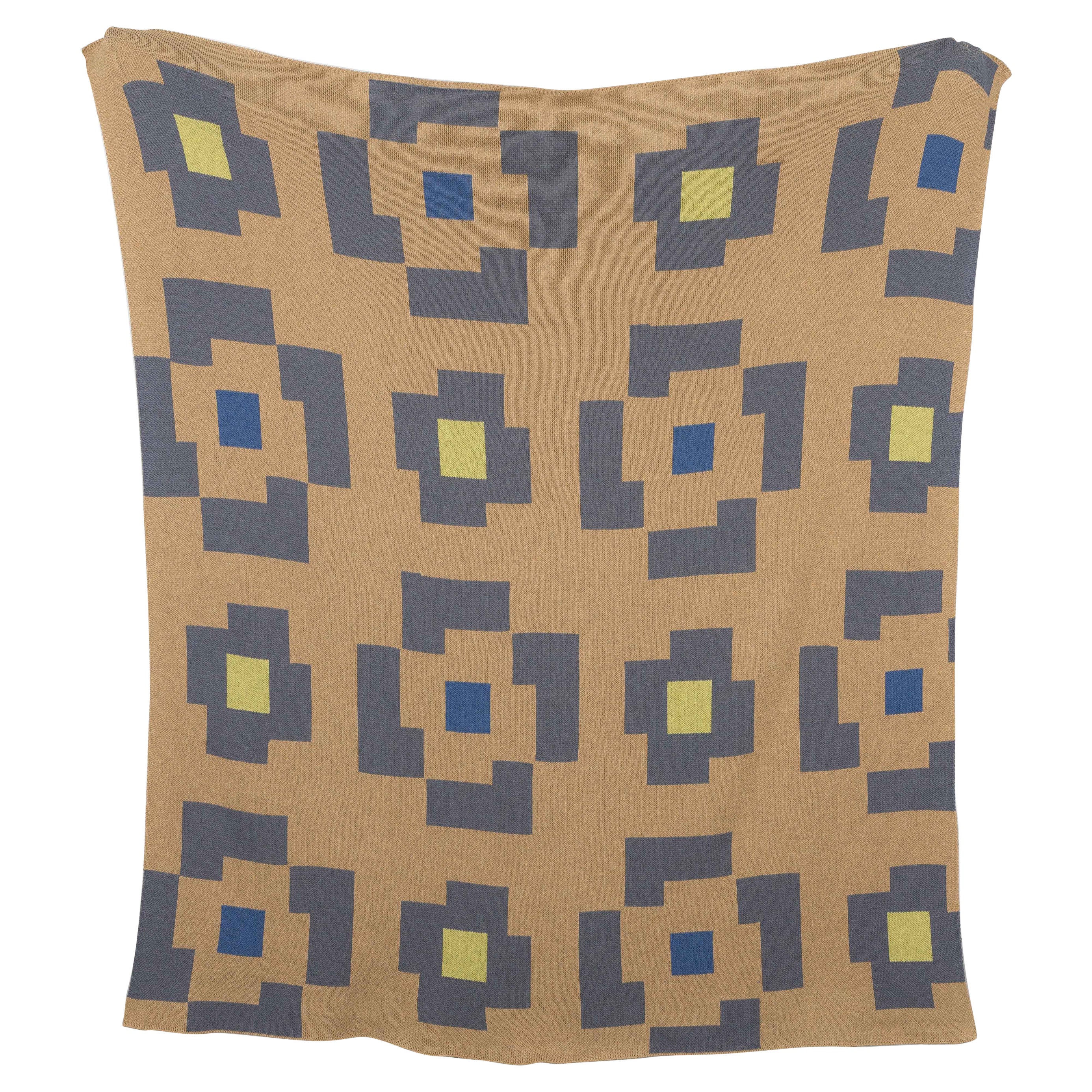 Architecture Woven Throw by Studio Herron at 1stDibs