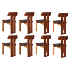 Mario Marenco "Sapporo" Chairs for Mobil Girgi, 1970, Set of 8