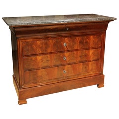19th Century French Commode with Marble Top