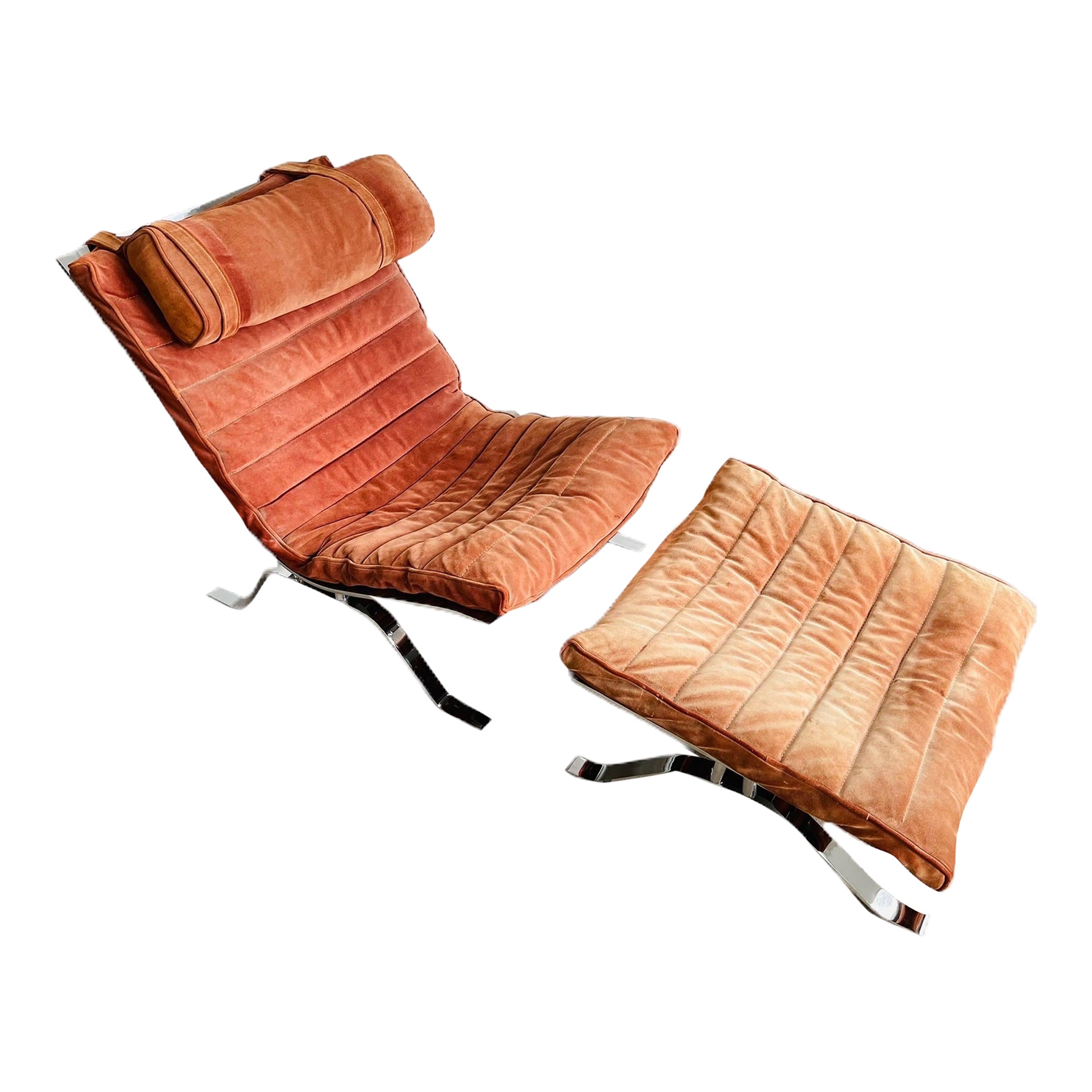Arne Norell - “Ari” Lounge Chair & Ottoman 
